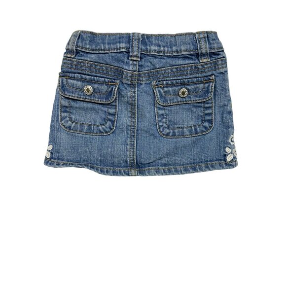 Baby Gap Toddler Girls Embroidered Denim Skirt - Picture 3 of 3